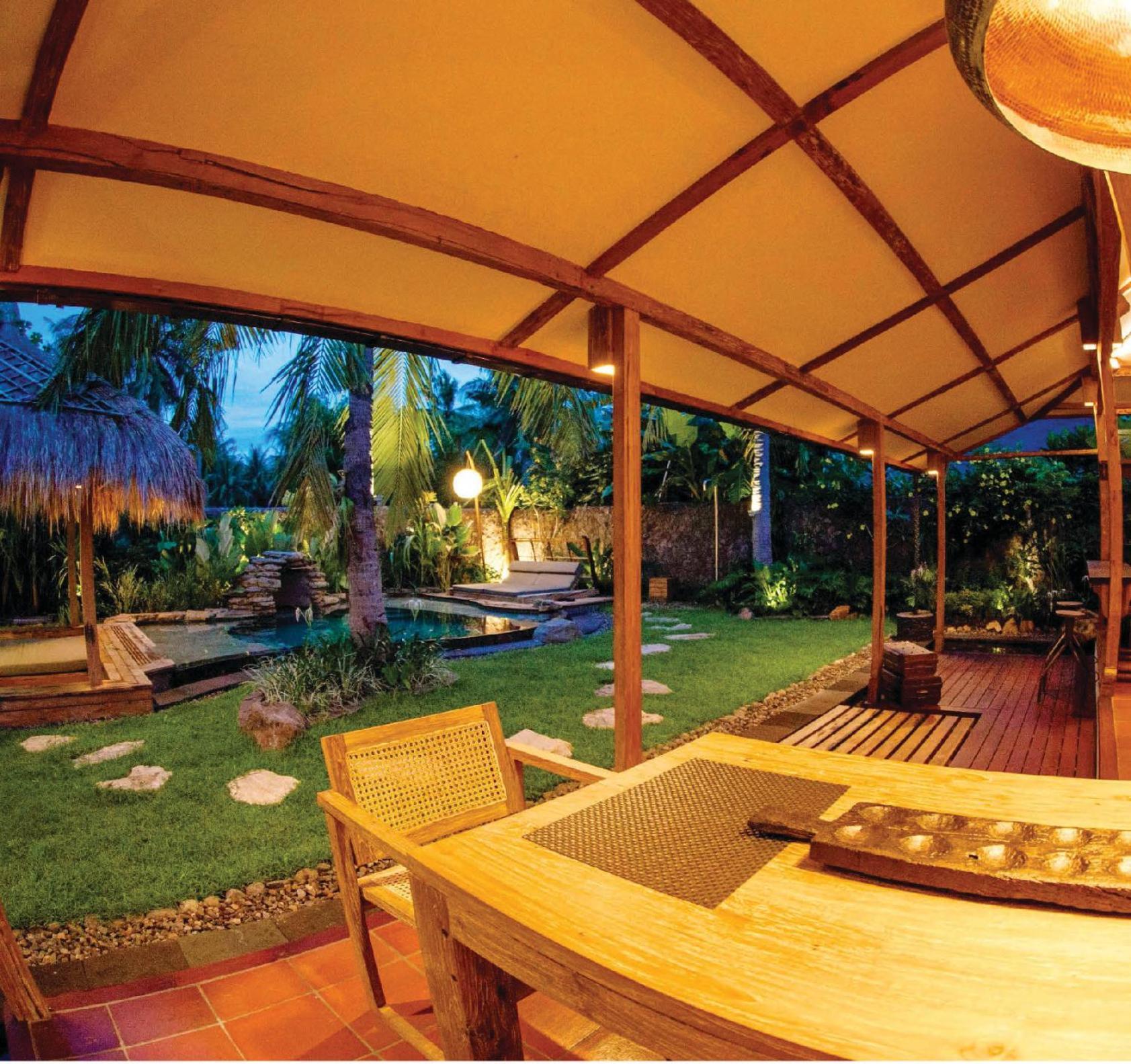 Villa Bhuvana With Private Swimming Pool Гили Траванган Экстерьер фото